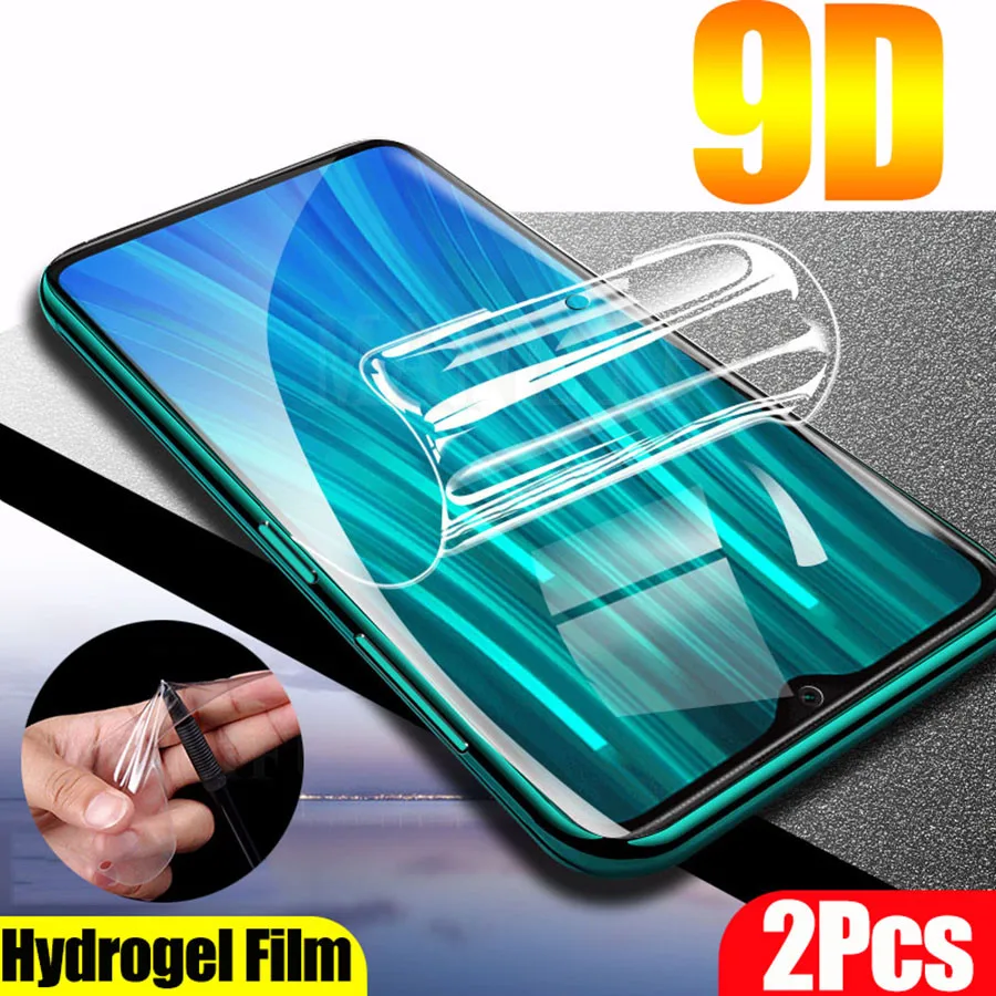 2Pcs/Lot 9D Front Soft Silicone TPU Screen Protector Full Cover For Xiaomi Redmi Note 8 Pro Mi 9T Clear Hydrogel Sticker Film
2Pcs/Lot 9D Front Soft Silicone TPU Screen Protector Full Cover For Xiaomi Redmi Note 8 Pro Mi 9T Clear Hydrogel Sticker Film