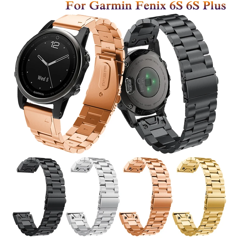 Watch Band Stainless Steel Bracelet Quick Release Replacement Easy Fit Band Strap Wristbands For Garmin Fenix 6S GPS Smart Watch
Watch Band Stainless Steel Bracelet Quick Release Replacement Easy Fit Band Strap Wristbands For Garmin Fenix 6S GPS Smart Watch
