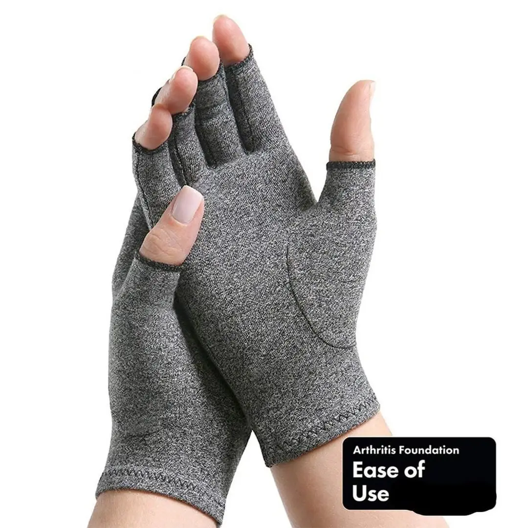 1 Pair Compression Phsiotherapy Arthritis Gloves Touch Screen Fingerless Gloves Pain Relief Knitting Gloves Fitness Hand Support
1 Pair Compression Phsiotherapy Arthritis Gloves Touch Screen Fingerless Gloves Pain Relief Knitting Gloves Fitness Hand Support