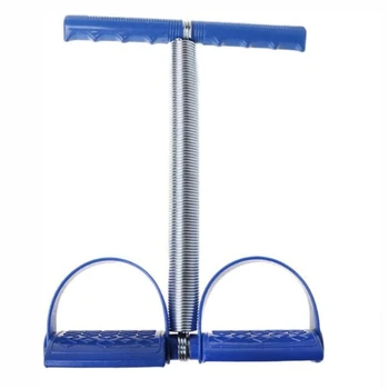 Home Tummy Trimmer Elastic Sit Up Pull Rope Spring Tension Foot Pedal Aben Leg Exerciser Equipment Bodybuilding-Blue
Home Tummy Trimmer Elastic Sit Up Pull Rope Spring Tension Foot Pedal Aben Leg Exerciser Equipment Bodybuilding-Blue