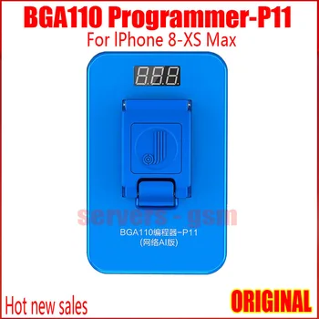 JC BGA110 programmer-P11 for lPhone 8/8 P/X/XR/XS/XSMAX NAND Flash for Apple BGA110 NAND SYSCFG transformations and scribe repai
JC BGA110 programmer-P11 for lPhone 8/8 P/X/XR/XS/XSMAX NAND Flash for Apple BGA110 NAND SYSCFG transformations and scribe repai