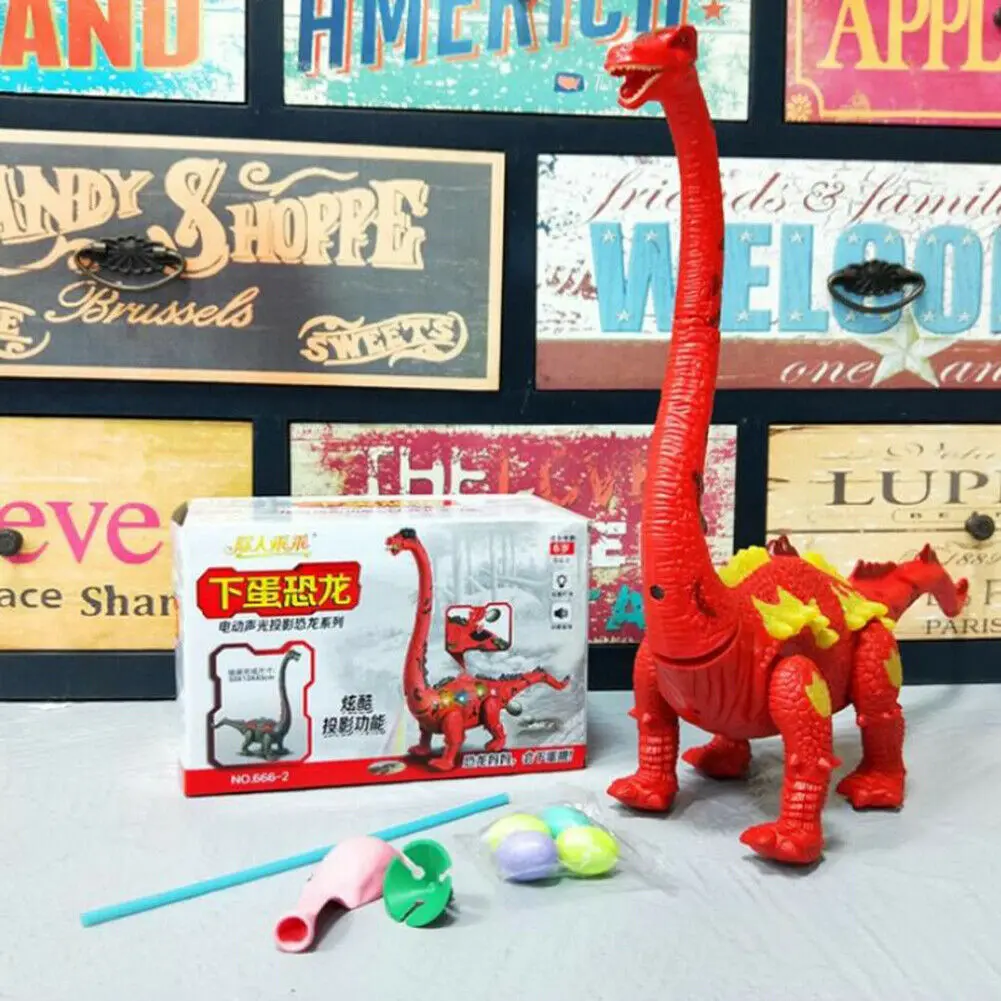 Large Size 50cm Multi-Function Electric Walking Lying Egg Brachiosaurus with LED Light Sound and Projection Model Toys
Large Size 50cm Multi-Function Electric Walking Lying Egg Brachiosaurus with LED Light Sound and Projection Model Toys
