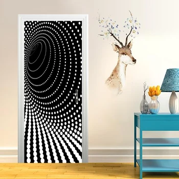 3D Creative Waterproof Door Sticker Self-Adhesive Wall Sticker Exquisite Fashion Wall Decal Wall Applique For Bedroom 
3D Creative Waterproof Door Sticker Self-Adhesive Wall Sticker Exquisite Fashion Wall Decal Wall Applique For Bedroom