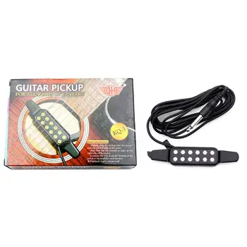 KQ-2 Piezo Contact Guitar Violin Pickup Transducer with Audio Cable Sticker NEW
KQ-2 Piezo Contact Guitar Violin Pickup Transducer with Audio Cable Sticker NEW