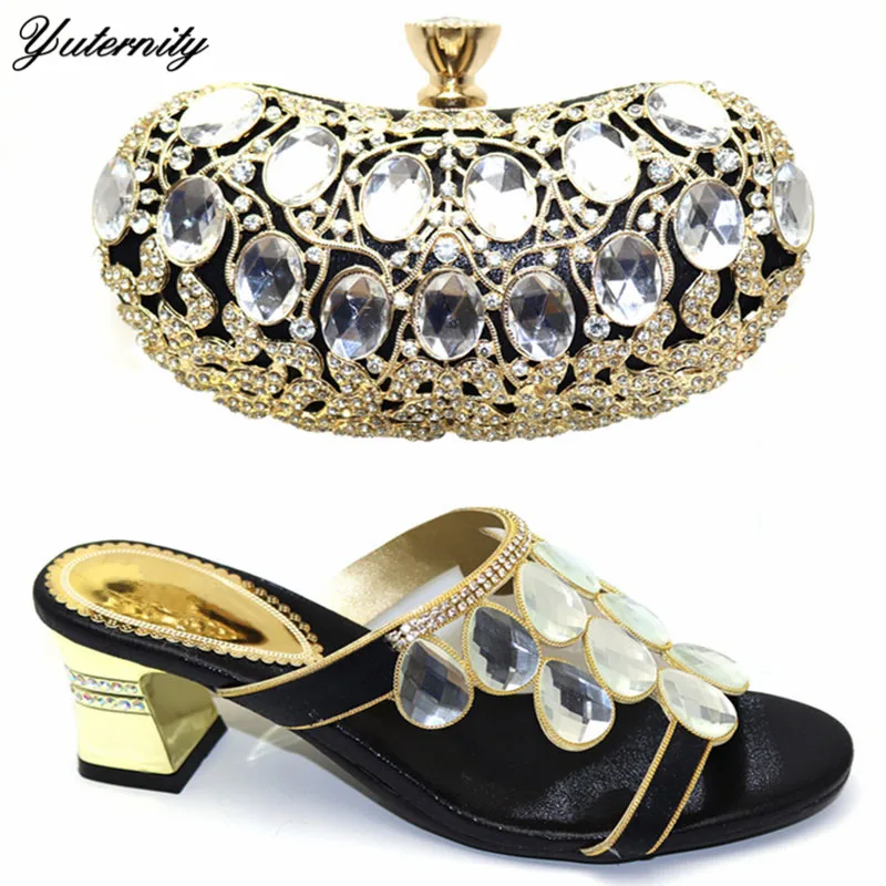 yuternity 2019 nigerian design elegant wedding shoes and bags