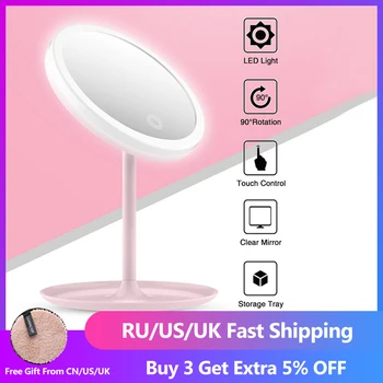 Makeup backlit mirror light With Natural White LED Daylight vanity mirror Detachable/Storage Base 3 Modes To espelho lustro LD
Makeup backlit mirror light With Natural White LED Daylight vanity mirror Detachable/Storage Base 3 Modes To espelho lustro LD