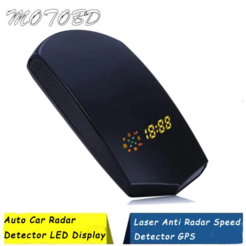 Universal Vehicle Auto Car Radar Detector LED Display Laser Anti Radar Speed Detector GPS Support Russian & English
Universal Vehicle Auto Car Radar Detector LED Display Laser Anti Radar Speed Detector GPS Support Russian & English