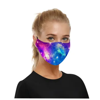 10pc Women Star sky Print Mask Dustproof Windproof Foggy Haze PM2.5 2-layer Mask Breathable Cycling Mask With Gasket Face Ma
10pc Women Star sky Print Mask Dustproof Windproof Foggy Haze PM2.5 2-layer Mask Breathable Cycling Mask With Gasket Face Ma