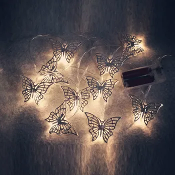 8 Flashing Modes LED Butterfly Strings Light Christmas Tree Strings Ornaments Lighting Christmas Tree Party Decoration Lighting
8 Flashing Modes LED Butterfly Strings Light Christmas Tree Strings Ornaments Lighting Christmas Tree Party Decoration Lighting