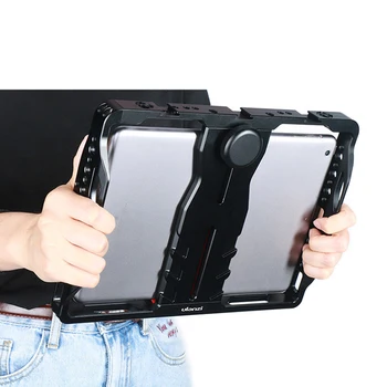 PC Cage Stabilizer Bracket Stand TV Live Fill Light Stand For iPad 10.5 Pro Mobile Video Creators and Filmmakers Cage Stabilizer
PC Cage Stabilizer Bracket Stand TV Live Fill Light Stand For iPad 10.5 Pro Mobile Video Creators and Filmmakers Cage Stabilizer