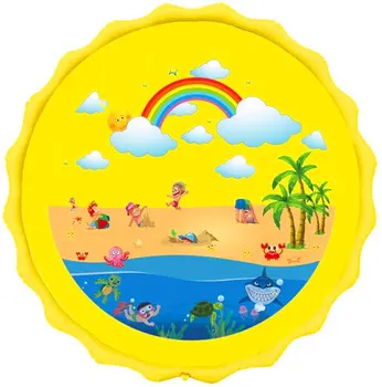 170cm Inflatable Spray Water Cushion Summer Kids Play Water Mat Lawn Games Pad Sprinkler Play Toys Outdoor Tub Swiming Pool 
170cm Inflatable Spray Water Cushion Summer Kids Play Water Mat Lawn Games Pad Sprinkler Play Toys Outdoor Tub Swiming Pool