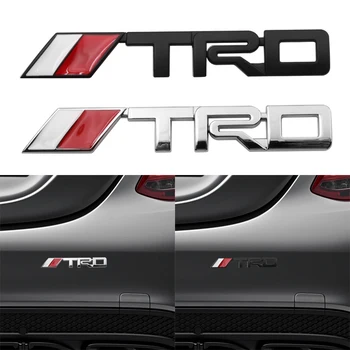 1 PCS Car styling Black Silver 3D Car TRD Logo Emblem Badge Sticker Metal Decal For Toyota Camry Corolla Yaris Car accessories 
1 PCS Car styling Black Silver 3D Car TRD Logo Emblem Badge Sticker Metal Decal For Toyota Camry Corolla Yaris Car accessories