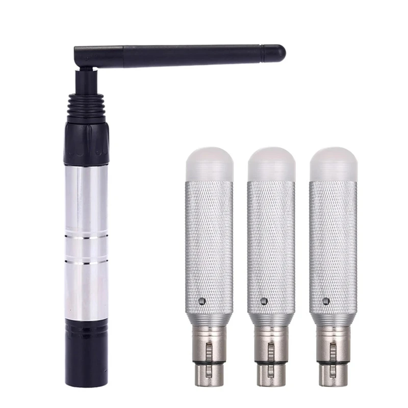 Promotion! Dmx512 2.4G Ism Wireless Transmitter + 3Pcs Receivers Built-In Rechargeable Batterys 800M Long Visible Transmission D
Promotion! Dmx512 2.4G Ism Wireless Transmitter + 3Pcs Receivers Built-In Rechargeable Batterys 800M Long Visible Transmission D
