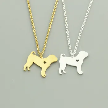 Cute Shar Pei Dog Necklace Women Kids Jewelry Stainless Steel Gold Chain Heart Collar Pendant Necklace Bijoux Femme Drop Jewelry
Cute Shar Pei Dog Necklace Women Kids Jewelry Stainless Steel Gold Chain Heart Collar Pendant Necklace Bijoux Femme Drop Jewelry