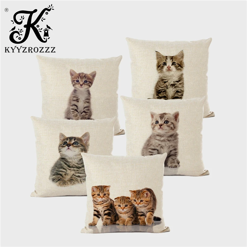 Pet Cat Cushion Cover Dog for Children Decorative Cushion Covers for Sofa Throw Pillow Car Chair Decor Pillow Case Almofadas
Pet Cat Cushion Cover Dog for Children Decorative Cushion Covers for Sofa Throw Pillow Car Chair Decor Pillow Case Almofadas