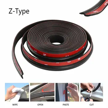 4M Z-Type Car Door Rubber Sealing Strip Noise Insulation Weatherstrip Door Window Edge Moulding Trim Auto Rubber Z-shaped Seals
4M Z-Type Car Door Rubber Sealing Strip Noise Insulation Weatherstrip Door Window Edge Moulding Trim Auto Rubber Z-shaped Seals