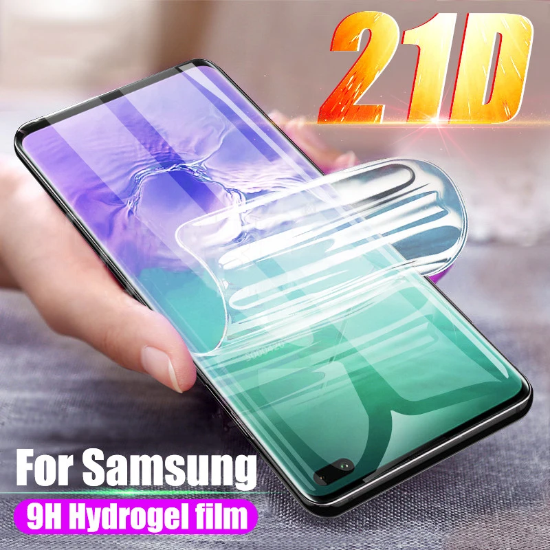 21D Soft Screen Protector For Samsung Galaxy S20 S10 S9 S8 Plus Hydrogel Film For Samsung Note 10 9 Plus S20 Ultra S10 5G Film
21D Soft Screen Protector For Samsung Galaxy S20 S10 S9 S8 Plus Hydrogel Film For Samsung Note 10 9 Plus S20 Ultra S10 5G Film