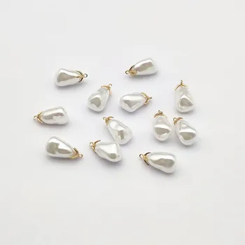 New arrival!19x10mm 50Pcs Plating Real gold/Imitation pearl irregular Charm for Earring DIY Making, Jewelry Findings & Component
New arrival!19x10mm 50Pcs Plating Real gold/Imitation pearl irregular Charm for Earring DIY Making, Jewelry Findings & Component