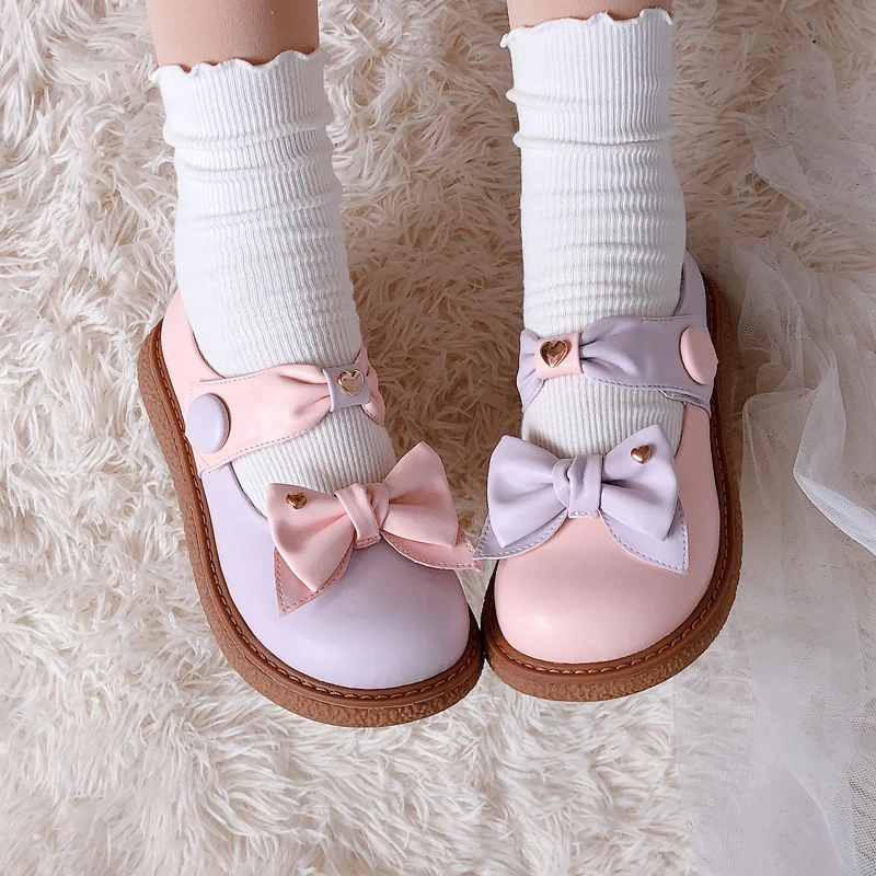 Lolita Shoes Sweet Princess Daily Japanese Vintage Flat Platform Shoes Lace Bowknot Kawaii Shoes Cosplay Loli Girls Shoes Round
Lolita Shoes Sweet Princess Daily Japanese Vintage Flat Platform Shoes Lace Bowknot Kawaii Shoes Cosplay Loli Girls Shoes Round