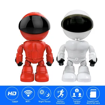 WiFi Robot Camera HD 1080P Wirless Home Security IP CCTV Camera 1.3MP Baby Monitor Support Two-Way Audio P2P IR Night Vision for
WiFi Robot Camera HD 1080P Wirless Home Security IP CCTV Camera 1.3MP Baby Monitor Support Two-Way Audio P2P IR Night Vision for