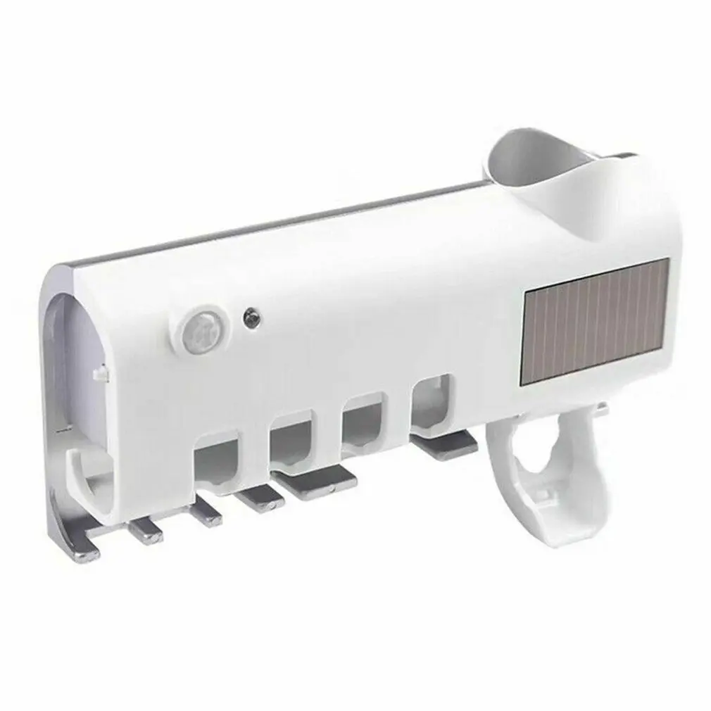 Uv Toothbrush Sterilizer Wall Mounted Infrared Intelligent Sensor Lamp Compact And Hollow Out Design 1 Pcs
Uv Toothbrush Sterilizer Wall Mounted Infrared Intelligent Sensor Lamp Compact And Hollow Out Design 1 Pcs