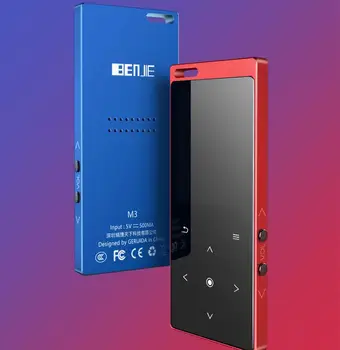 BENJIE Portable 1.8 inch Touch Bluetooth MP3 Player Mini ultra Thin Lossless Music MP3 Player Support FM Radio Ebook Speaker
BENJIE Portable 1.8 inch Touch Bluetooth MP3 Player Mini ultra Thin Lossless Music MP3 Player Support FM Radio Ebook Speaker