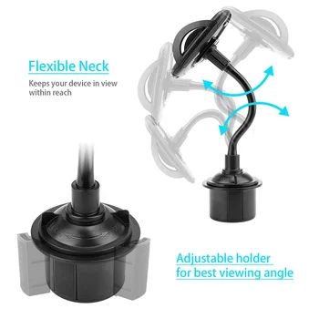 Universal Car Cup Mount Holder Stand for Phone Adjustable Drink Bottle Holder Support for Smartphone Mobile Phone Accessories 
Universal Car Cup Mount Holder Stand for Phone Adjustable Drink Bottle Holder Support for Smartphone Mobile Phone Accessories