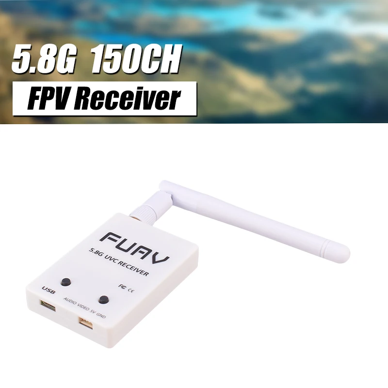 FUAV Mini 5.8G FPV Receiver UVC Video Downlink OTG for VR Android Phone Smartphone FPV Quadcopter Drone White
FUAV Mini 5.8G FPV Receiver UVC Video Downlink OTG for VR Android Phone Smartphone FPV Quadcopter Drone White