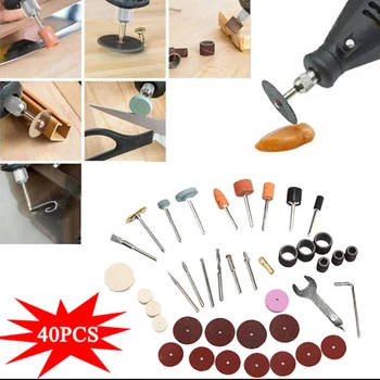40pcs Rotary Power Tool Accessories Grinding Polishing Kit Suitable For Most Rotary Tool Or Polish Machine
40pcs Rotary Power Tool Accessories Grinding Polishing Kit Suitable For Most Rotary Tool Or Polish Machine