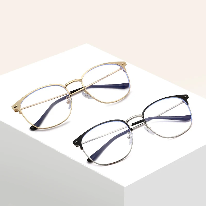 Blue Light Glasses Women Men Computer Gaming Goggles Half Rim Optical Myopia Eyeglasses Frame Clea Lens Spectacle Frames Eyewear
Blue Light Glasses Women Men Computer Gaming Goggles Half Rim Optical Myopia Eyeglasses Frame Clea Lens Spectacle Frames Eyewear