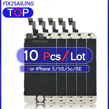 10Pcs Grade AAA+++For Apple iPhone 5S Super Quality LCD Display 100% Tested Working Touch Screen Assembly Tempered Glass
10Pcs Grade AAA+++For Apple iPhone 5S Super Quality LCD Display 100% Tested Working Touch Screen Assembly Tempered Glass