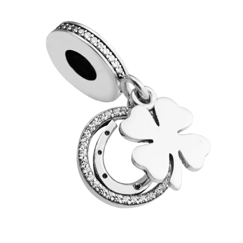 Бусины QANDOCCI на удачу подходят для оригинальных браслетов из стерлингового