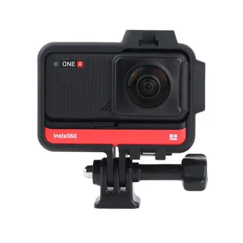 for Insta 360 One R Camera Protective Frame Cold Shoe Adapter Expansion Bracket Frame Sports Action Video Cameras Accessories
for Insta 360 One R Camera Protective Frame Cold Shoe Adapter Expansion Bracket Frame Sports Action Video Cameras Accessories