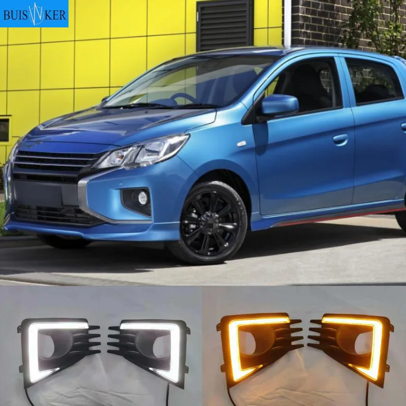 Светодиодные дневные ходовые огни, 2 шт., для Mitsubishi Mirage 2020, 2021, водонепроницаемые, желтый указатель поворота, бампер, ABS, 12 В, светодиодные дневные ходовые огни
Светодиодные дневные ходовые огни, 2 шт., для Mitsubishi Mirage 2020, 2021, водонепроницаемые, желтый указатель поворота, бампер, ABS, 12 В, светодиодные дневные ходовые огни