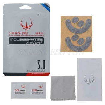 2 Sets/Pack Original Hotline Games Competition Level Mouse Feet Mouse Skates Gildes for Steelseries Rival 3 Mouse Drop Shipping
2 Sets/Pack Original Hotline Games Competition Level Mouse Feet Mouse Skates Gildes for Steelseries Rival 3 Mouse Drop Shipping