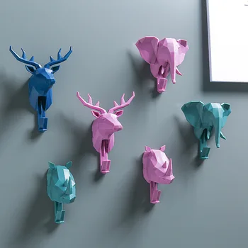 Know Sichuan Origional Clothes Hook Creative Decoration Animal Head Hook Deer Head Coat Hook Wall Decoration Hole-Hole Household
Know Sichuan Origional Clothes Hook Creative Decoration Animal Head Hook Deer Head Coat Hook Wall Decoration Hole-Hole Household