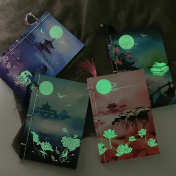 Chinese style Luminous Notebook Cute A5 Tassel Note Book Diary Planner Journal Notepad Stationery Gift office School Supplies
Chinese style Luminous Notebook Cute A5 Tassel Note Book Diary Planner Journal Notepad Stationery Gift office School Supplies