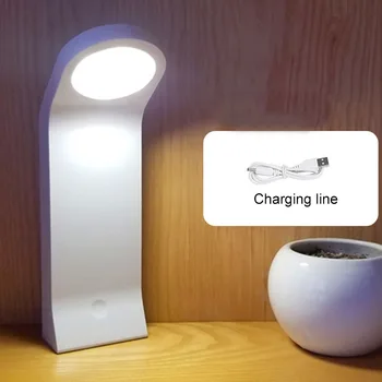 Reading Student Bright LED Table Light Wall Mounted Portable Eye Protection Study Dimmable Bedroom USB Charging Night Lamp