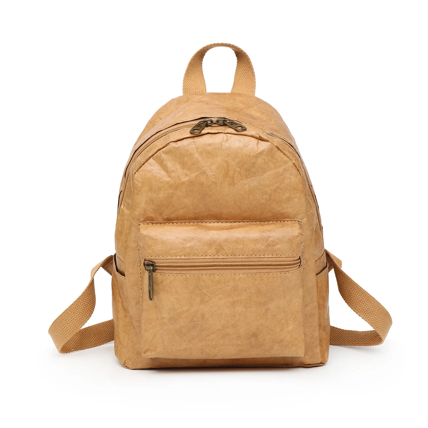 

PUBGS Unisex Backpack 2019 NEW Kraft Paper Bag Foldable Decompressed Washable Tear-resistant Environmental-friendly Women & Male