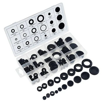 125PCS/BOX Waterproof Protect Wire Tool 18 Sizes Set Sealing Rubber Cables Grommet Kit Electrical Plugs Conductor Gasket Ring
125PCS/BOX Waterproof Protect Wire Tool 18 Sizes Set Sealing Rubber Cables Grommet Kit Electrical Plugs Conductor Gasket Ring