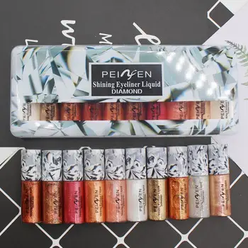 10 Pcs/Set Diamond Pearly Polarized Colorful Liquid Eyeshadow Highlighter Long Lasting Easy to Wear Make Up Cosmetics Kits 
10 Pcs/Set Diamond Pearly Polarized Colorful Liquid Eyeshadow Highlighter Long Lasting Easy to Wear Make Up Cosmetics Kits