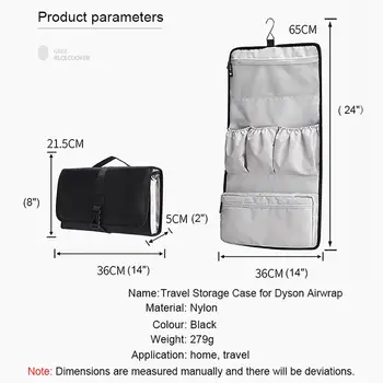 Pre-Styling Dryer Storage Bag Waterproof Travel Storage Case Organizer For Dyson 
Pre-Styling Dryer Storage Bag Waterproof Travel Storage Case Organizer For Dyson