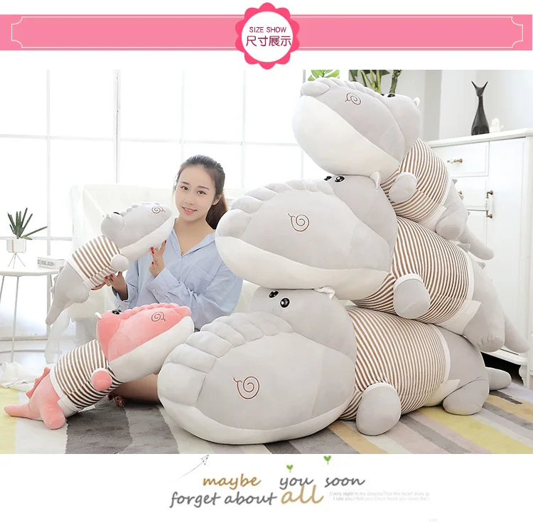 down cotton software large crocodile plush doll pillow children