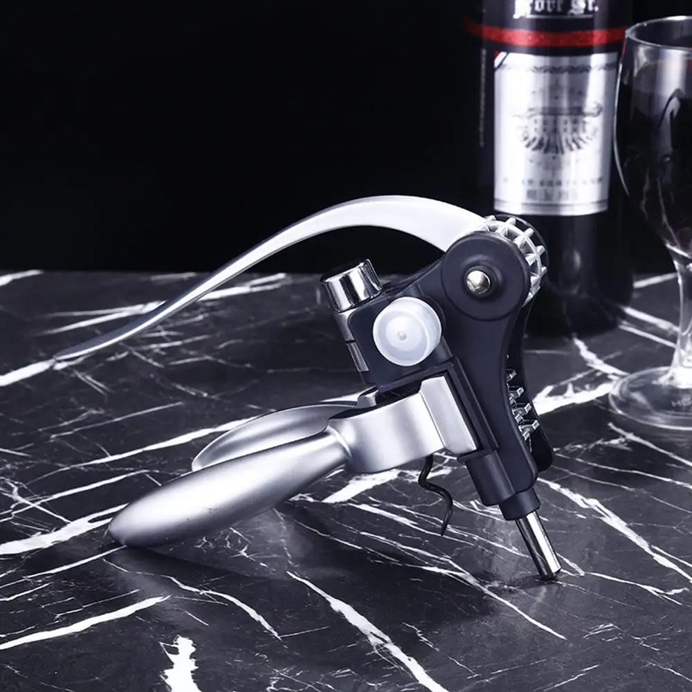 Zinc Alloy Power Rabbit Red Wine Opener Tool Cork Bottle Opener Kit Tire Corkscrew Pourer Set Bottle Openers Cutter kitchen Tool
Zinc Alloy Power Rabbit Red Wine Opener Tool Cork Bottle Opener Kit Tire Corkscrew Pourer Set Bottle Openers Cutter kitchen Tool