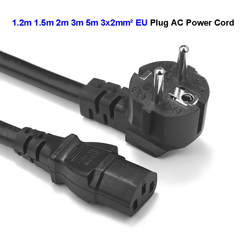 0.5M 50cm 500mm AU 240V Plug 3 Pin 3Pin to 3 Cord wire AC Power Cable Lead Mains