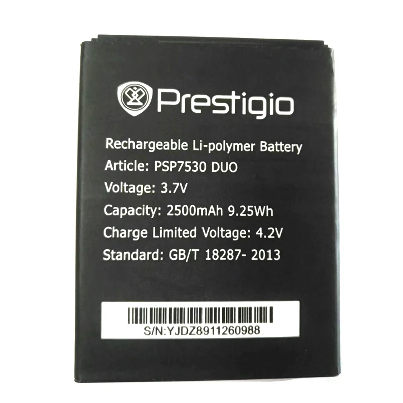 NEW Original 2500mAh psp7530 battery for Prestigio Muze D3 E3 F3 A7 High Quality Battery+Tracking Number
NEW Original 2500mAh psp7530 battery for Prestigio Muze D3 E3 F3 A7 High Quality Battery+Tracking Number