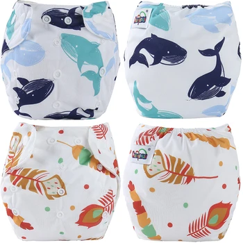 Quaslover Baby Cloth Diaper Cotton Cozy Breathable Adjustable Children Training Panties Eco-Friendly Washable Reusable Kid Nappy 
Quaslover Baby Cloth Diaper Cotton Cozy Breathable Adjustable Children Training Panties Eco-Friendly Washable Reusable Kid Nappy