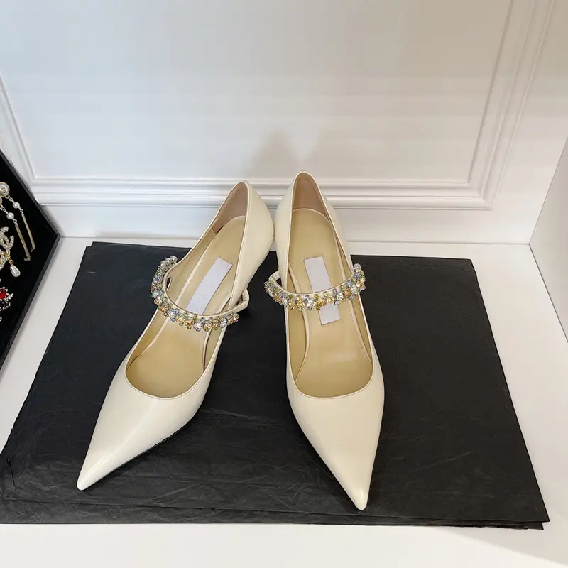 2023 Casual Designer Women Shoes Beige Genuine Leather Pointy Toe Crystal Strappy High Heels Zapatos Mujer Prom Evening Shoes
2023 Casual Designer Women Shoes Beige Genuine Leather Pointy Toe Crystal Strappy High Heels Zapatos Mujer Prom Evening Shoes