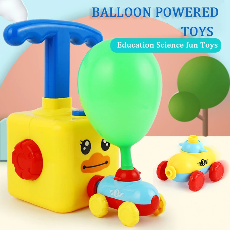 Inertia Flying Power Balloon Car With Rocket Launcher Cartoon Balloon Car Puzzle Toy Science Experiment Toys for christmas Gift
Inertia Flying Power Balloon Car With Rocket Launcher Cartoon Balloon Car Puzzle Toy Science Experiment Toys for christmas Gift