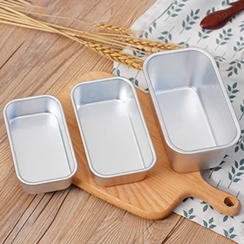 Rectangular Bread Cake Mold Loaf Pan Aluminum Brownie Snow Toast Box Cheese Box Delicious Handmaking Loaf Pan Baker Tools
Rectangular Bread Cake Mold Loaf Pan Aluminum Brownie Snow Toast Box Cheese Box Delicious Handmaking Loaf Pan Baker Tools